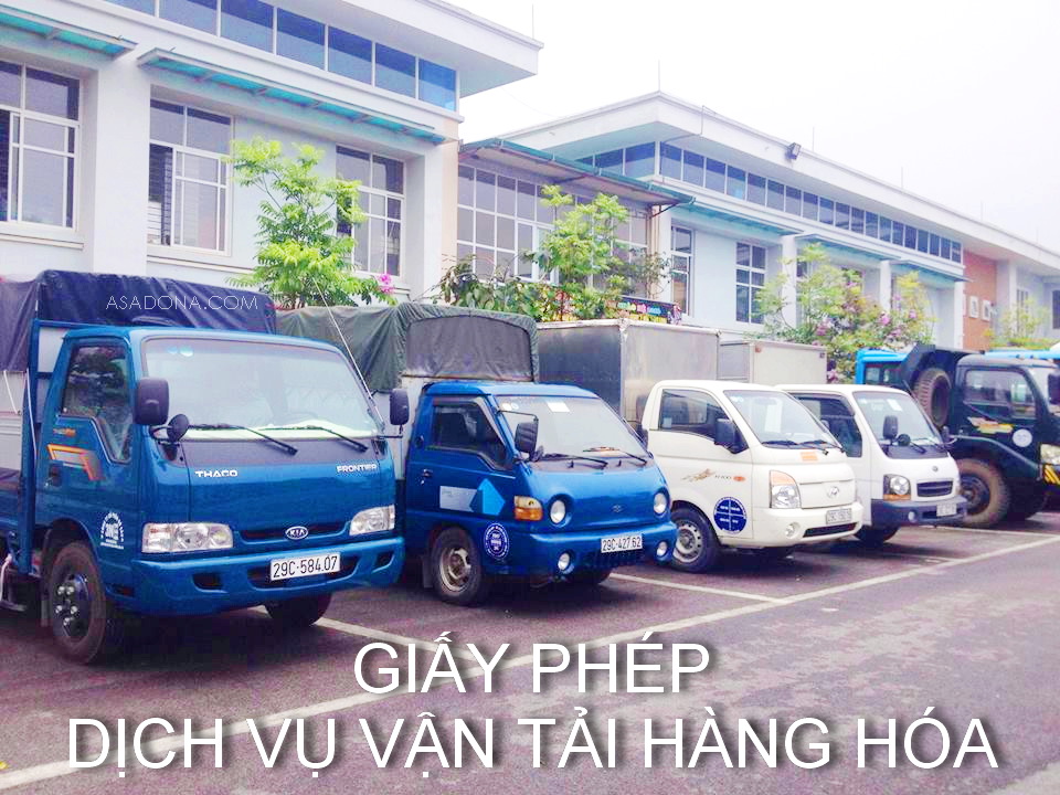 Đăng ký kinh doanh vận tải hàng hóa