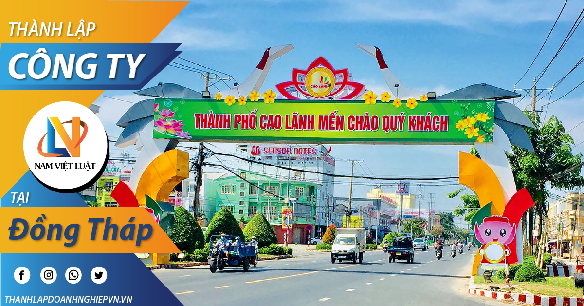 thành lập công ty tại Đồng Tháp