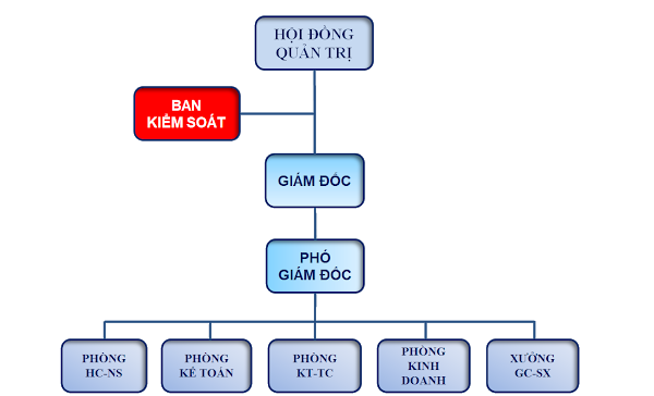 Cơ cấu tổ chức quản lý công ty cổ phần