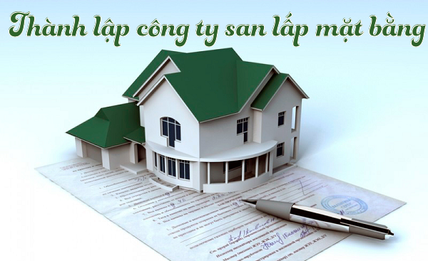 Thành lập công ty san lấp mặt bằng