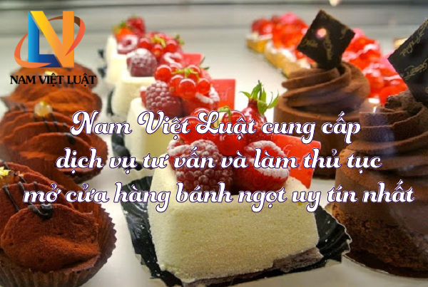 Thủ tục mở cửa hàng bánh ngọt