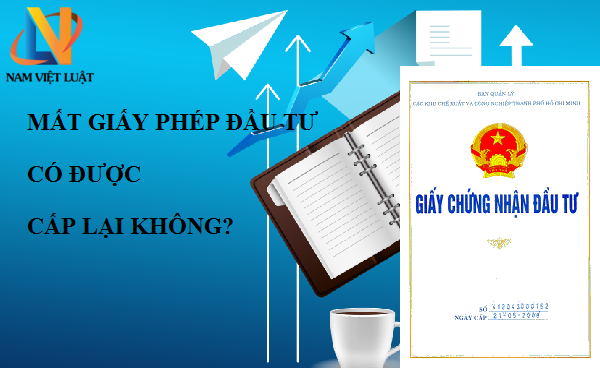 Mất giấy chứng nhận đầu tư